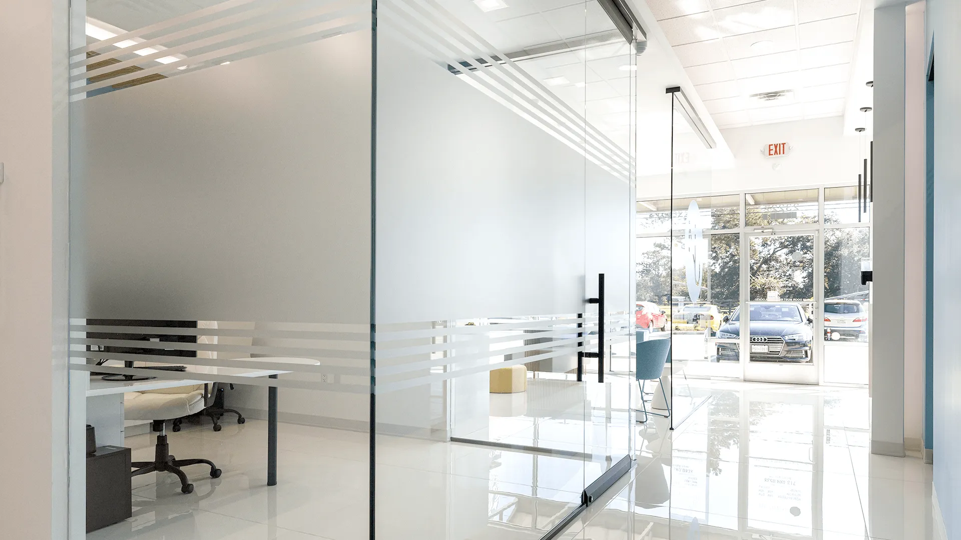 An image of the NuDentistry hallway