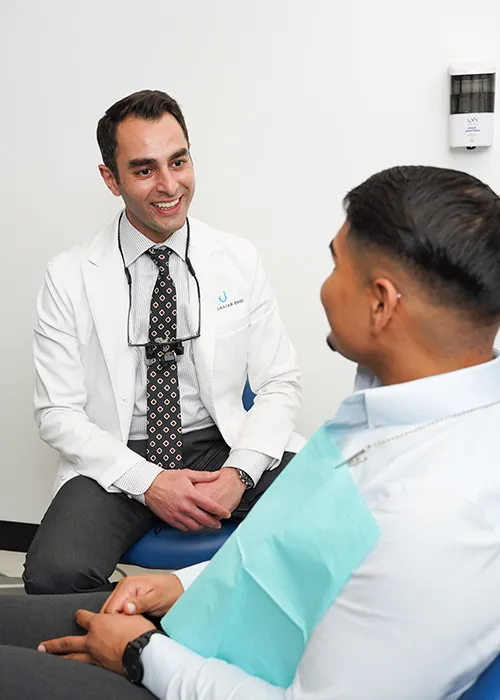 Interior hall wall Nu Dentistry 